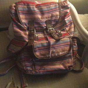 💐SALE💐 MUDD multicolor backpack vegan and cloth